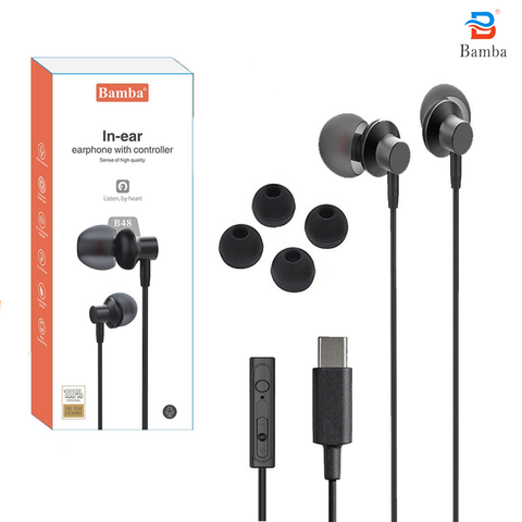 Tai nghe In-Ear Bamba B48 (Cổng cắm USB C)
