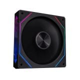 Fan LED RGB Leopard Prism 4RS - Black/White