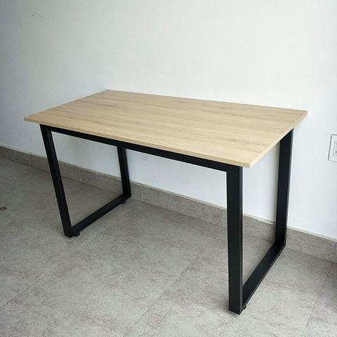 Bàn làm việc 1m2*60cm chân sắt cũ đẹp