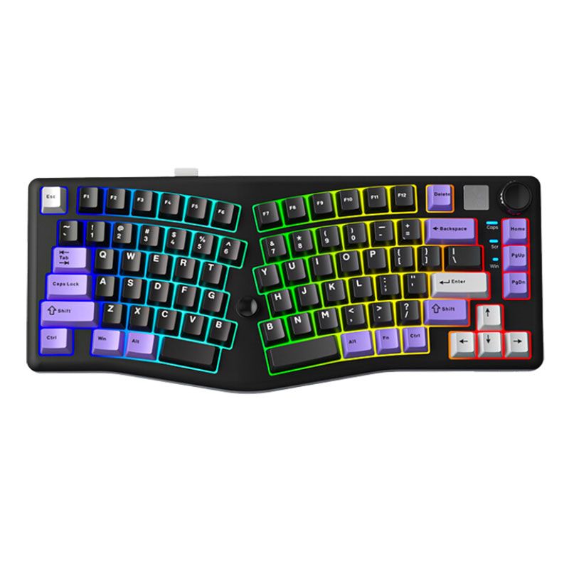 Leobog A75 Alice配列 ピンク 猫キーボード 本体 Amazon | OUSEITECH