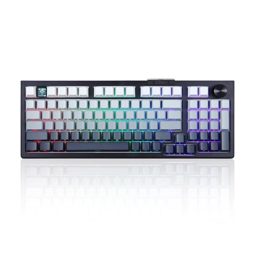 Bàn phím cơ Darmoshark TOP 98 Tri-mode RGB Black