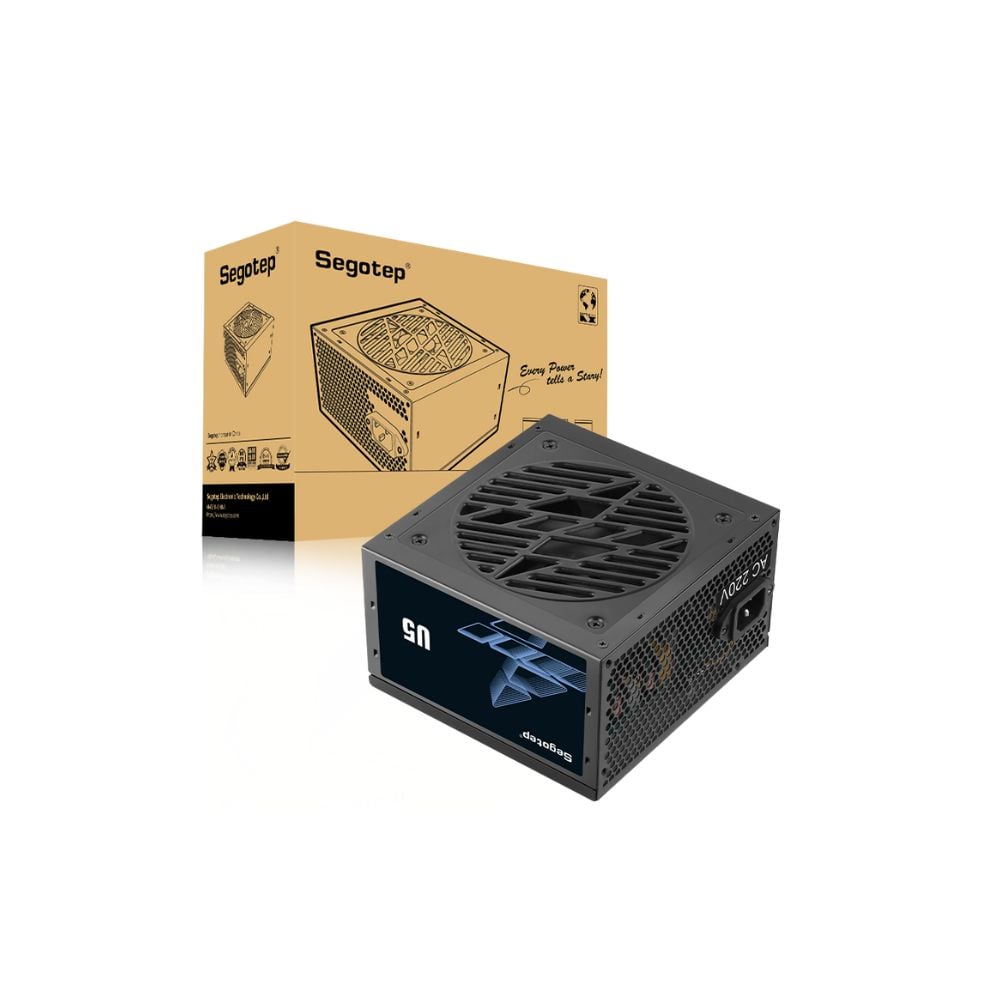 Nguồn Segotep U5 SG-D600A 500W Đen