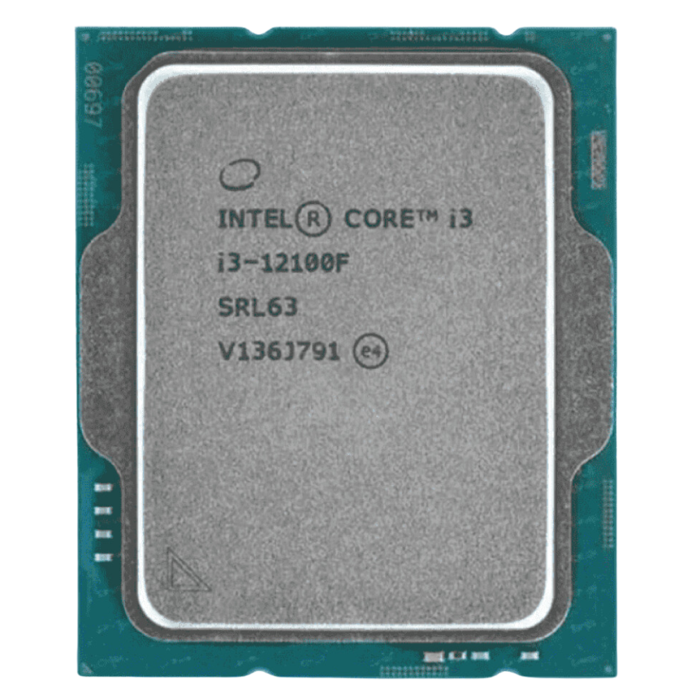 CPU Intel Core i3 12100F (4.3GHz, 4 Nhân 8 Luồng) - Tray