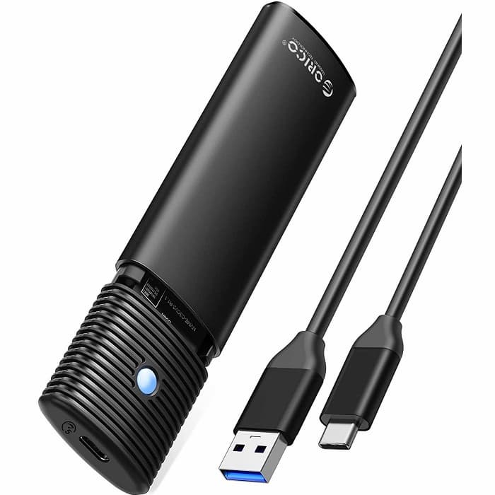 Box SSD M.2 Sata + PCIe ORICO PWDM2-G2 USB 3.2 (Kèm cáp USB to Type-C)