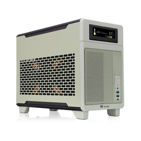 Vỏ máy tính Thermaltake TR100 Colors Mini | Xanh Ngọc/Matcha, ITX