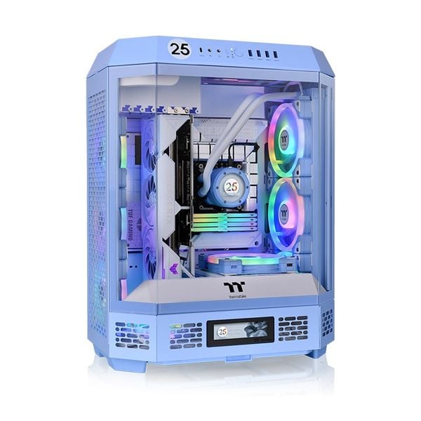 Vỏ Máy Tính Thermaltake Tower 600 Mid Tower Hydrangea Blue | Xanh Biếc, ATX/mATX/ITX
