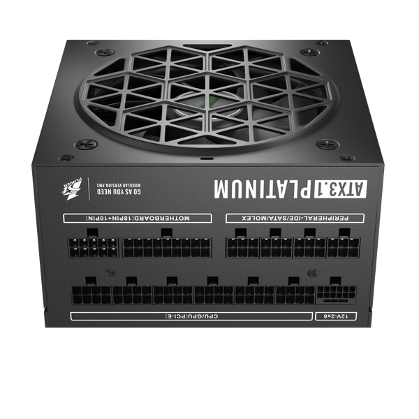 Nguồn 1STPLAYER NGDP-PLT-1300-BK-EU 1300W 80 Plus Platinum Đen