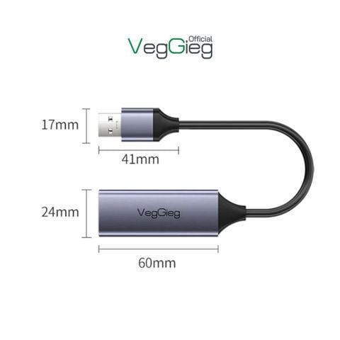 Cáp chuyển VEGGIEG USB ra LAN V-K307