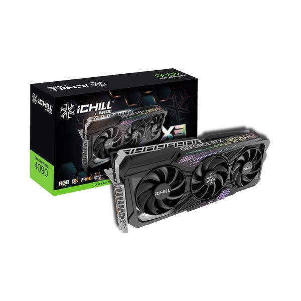 Card đồ họa VGA INNO3D RTX 4080 Super iChill X3