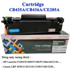 Cartridge TopJet 35A/85A-CB435A/CB436A/CE285A (HP P1002, P1009, P1102, P1132/ Canon 3050, 3150, 3250)