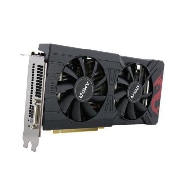 Card màn hình PowerColor RX 570 4GB Red Dragon 2 Fan Cũ