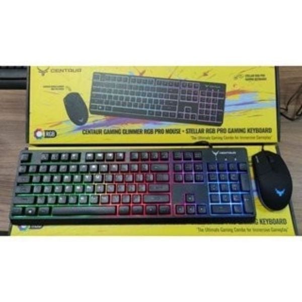 Bộ phím chuột Giả Cơ LED Gaming Centaur Climer CT9000