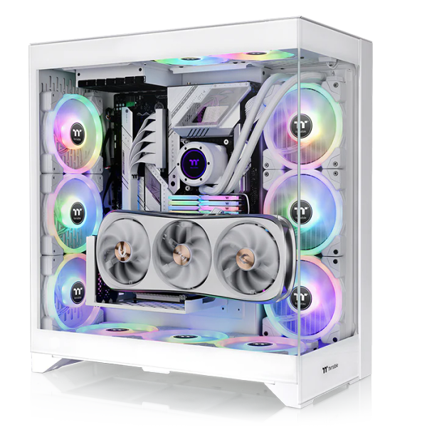 Vỏ máy tính Thermaltake CTE E600 MX Snow | Trắng, mATX, ATX, ITX