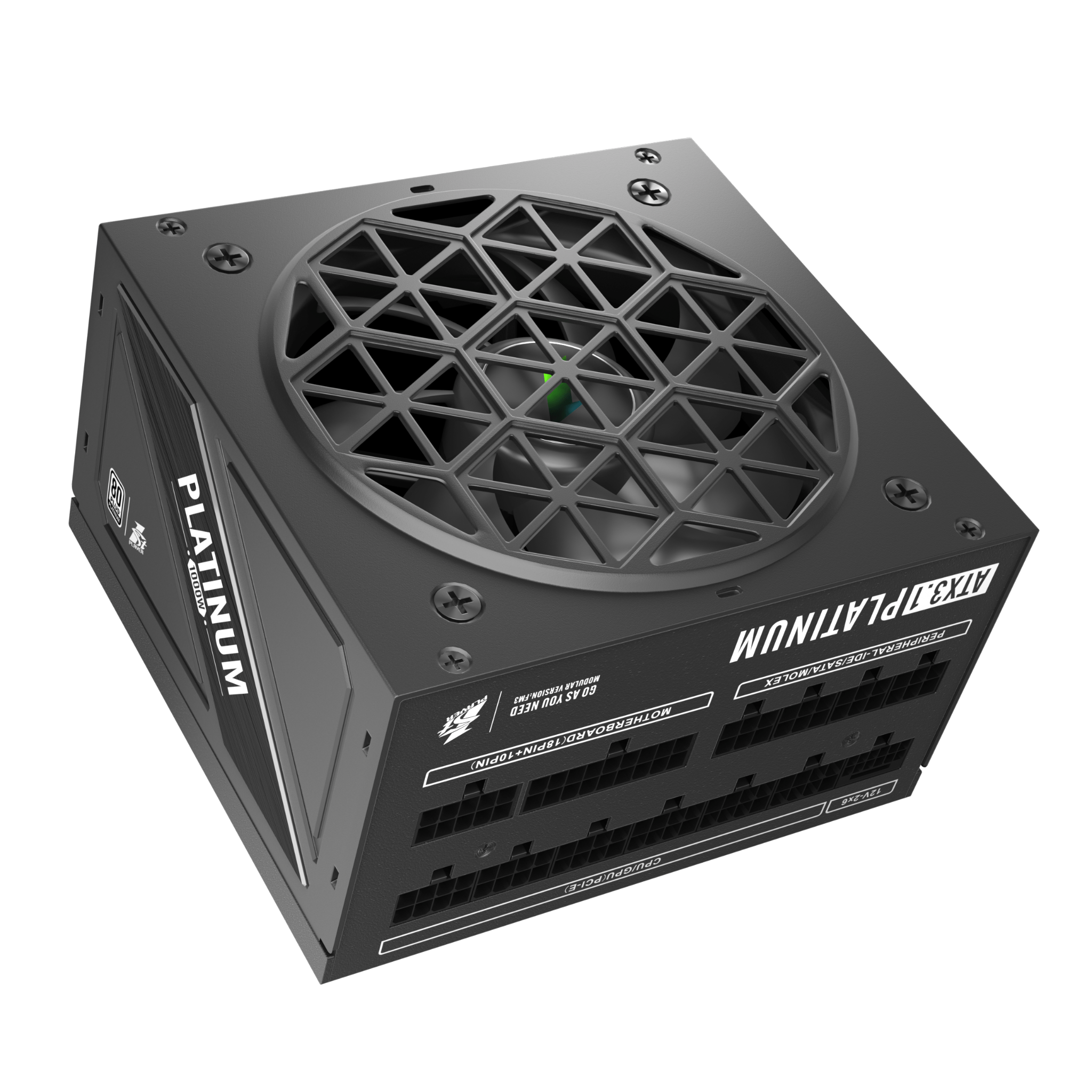 Nguồn 1STPLAYER NGDP-PLT-1000-BK-EU 1000W 80 Plus Platinum Đen
