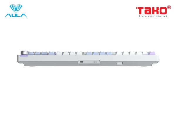 Phím Cơ Aula S98 Pro (Caramel Latte Switch Xanh Dương Trắng Tím) Không Dây