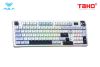 BÀN PHÍM CƠ GAMING AULA S98 PRO 3 MODE (Phiên bản Xanh dương + trắng + tím đậm/ Nimbus V3 switch)