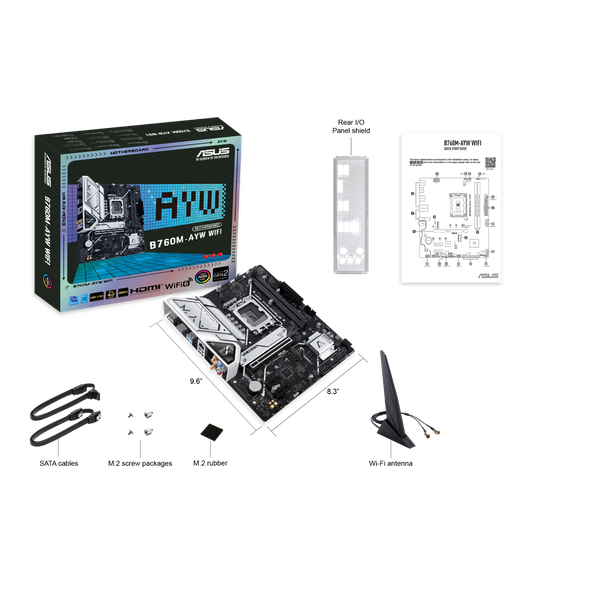 Mainboard Asus B760M AYW Wifi DDR5