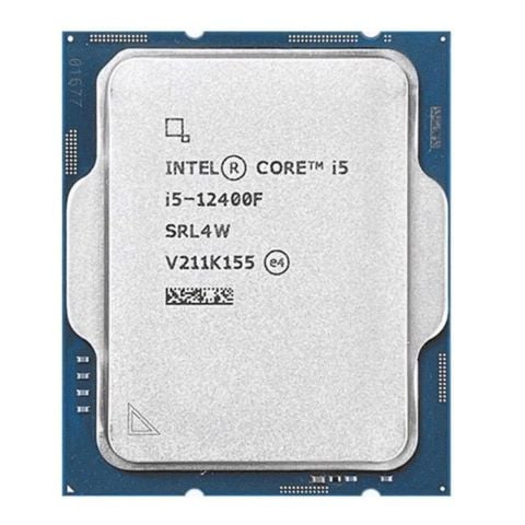 CPU Intel Core i5 12400F (4.4GHz, 6 Nhân 12 Luồng) - Tray