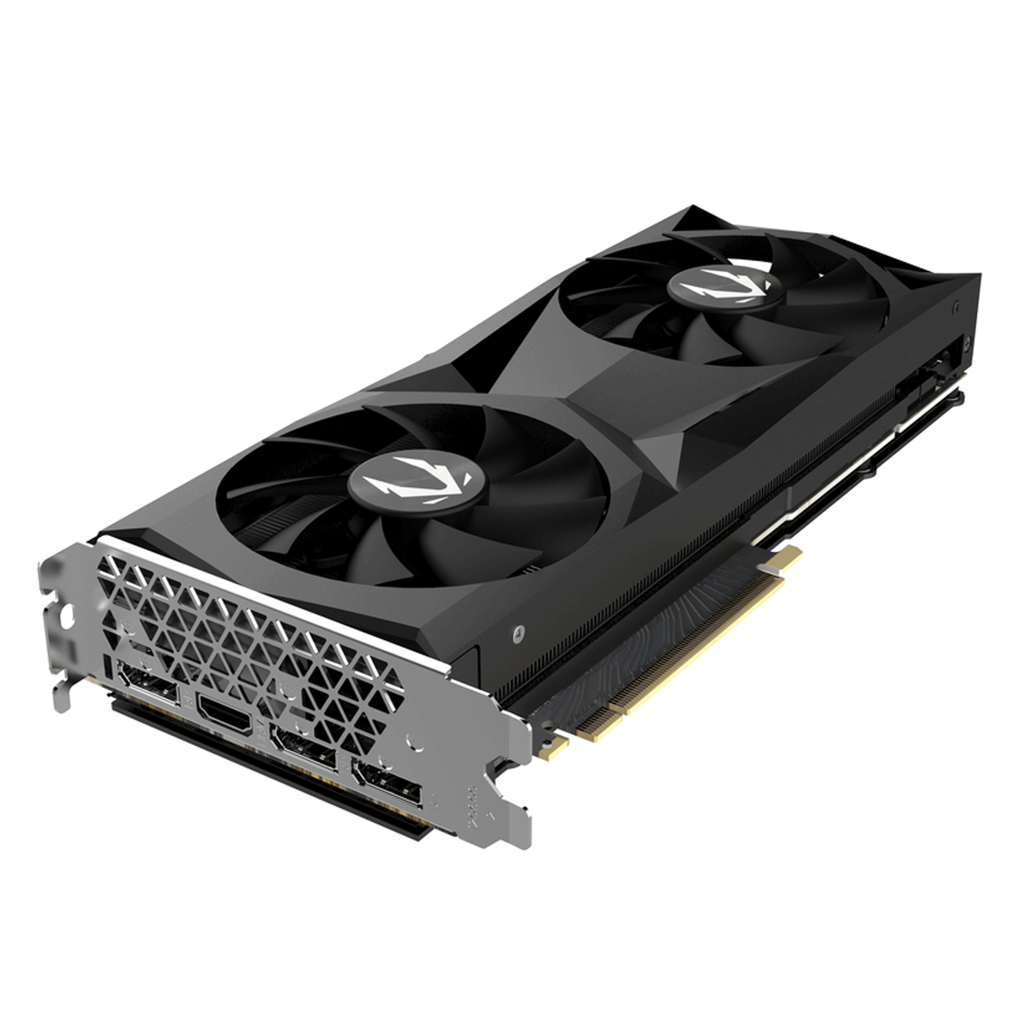 Card màn hình Zotac Gaming RTX 2080 Super Twin Fan 8GB GDDR6 góc nghiêng