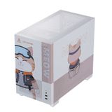 Thùng máy tính SEGOTEP MEMPHIS S MEOW ORANGE | Cam, mATX