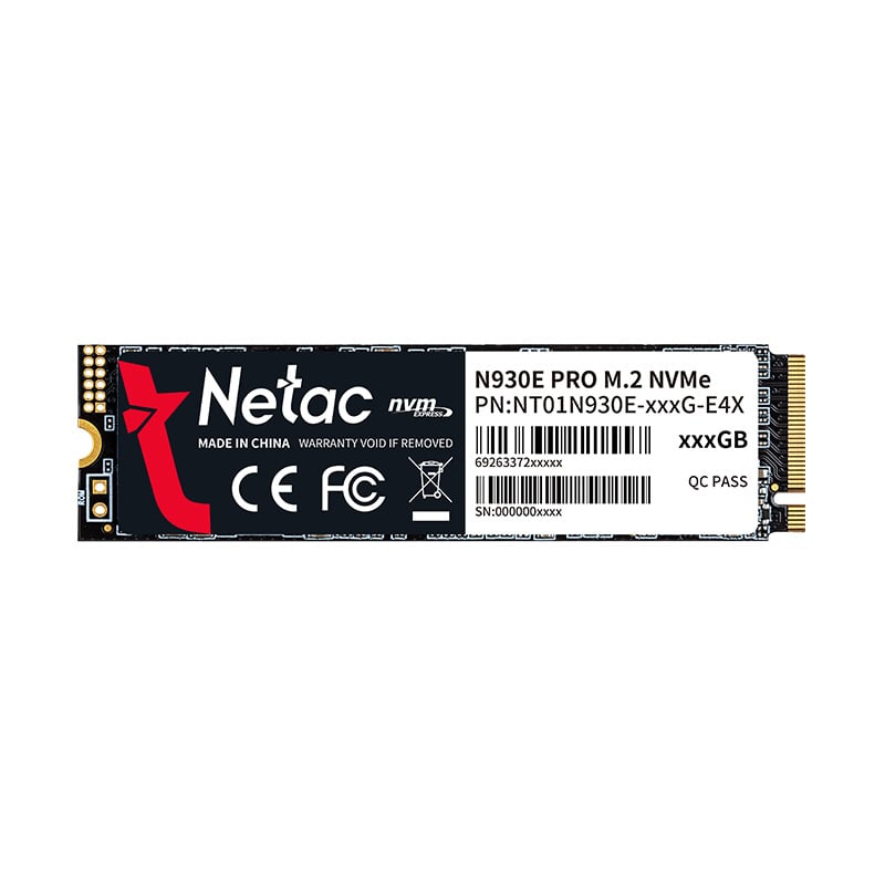 Ổ cứng SSD Netac N930E Pro 512GB M.2 NVMe PCIe 3x4