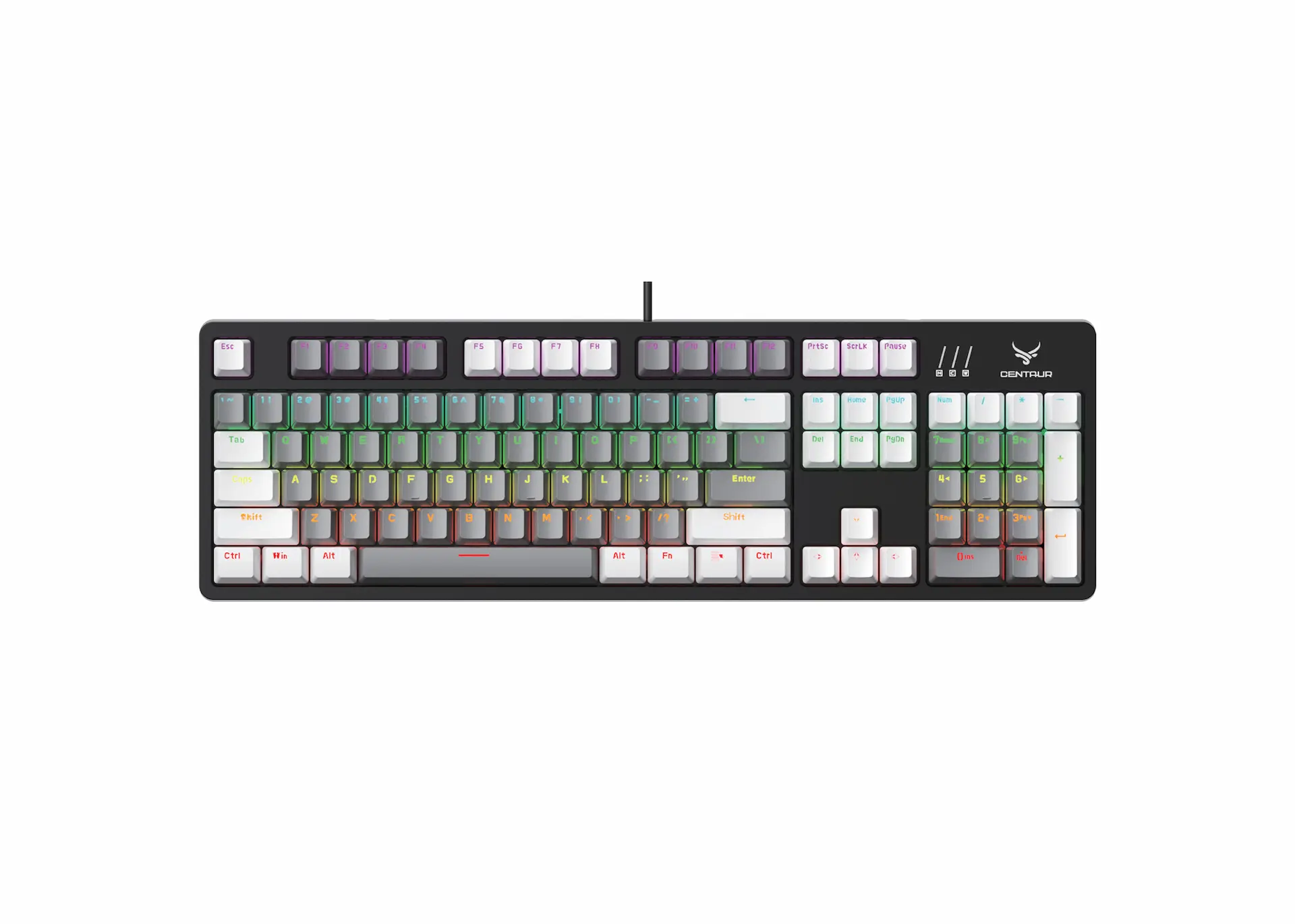 Phím Cơ GV999 (Blue Switch Đen) Có Dây