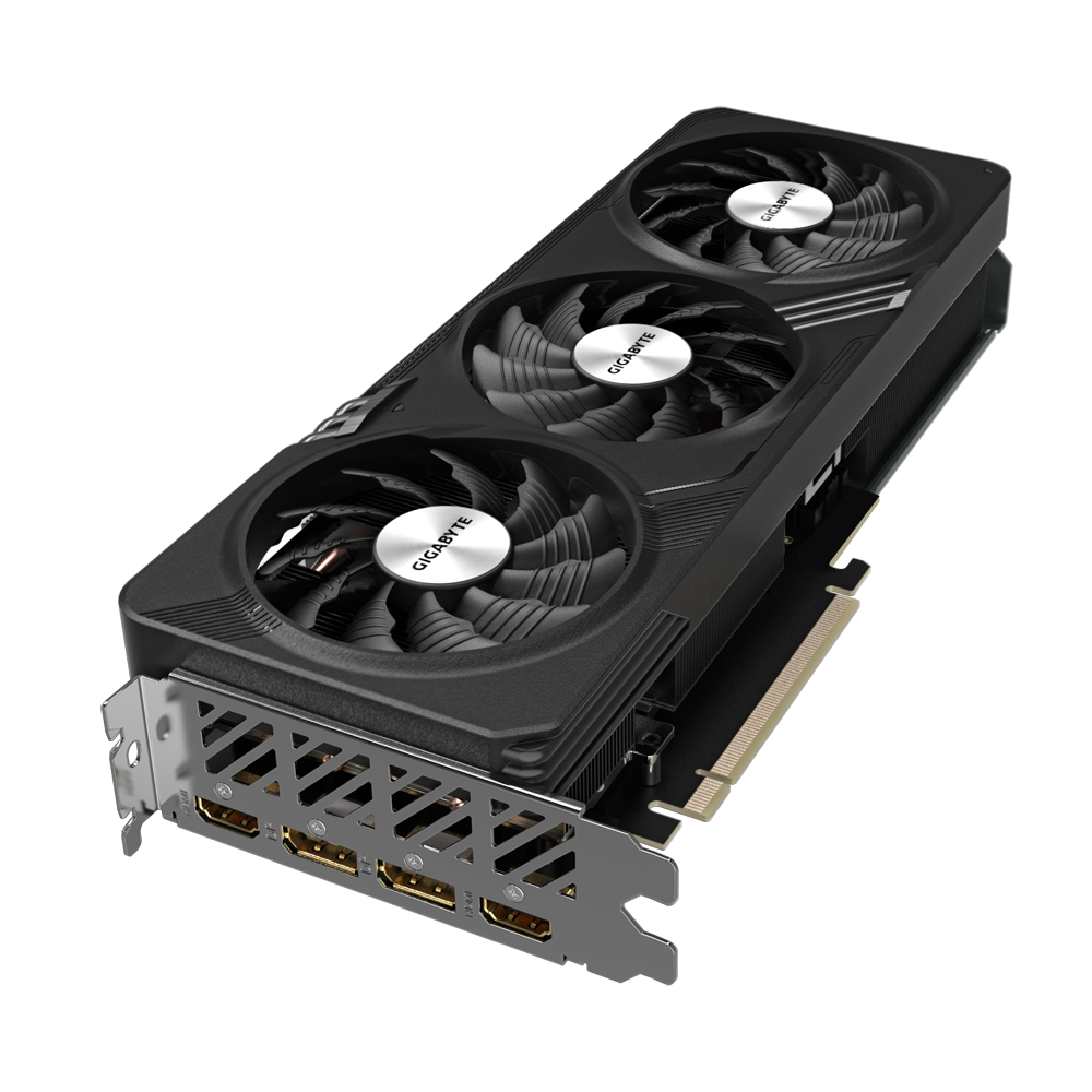Card Gigabyte RTX 4060 Ti Gaming OC 16GB góc nghiêng