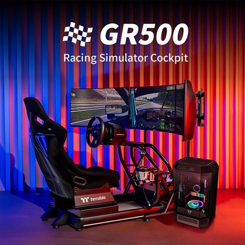 Ghế giả lập lái xe Thermaltake GR500 Racing Simulator Cockpit
