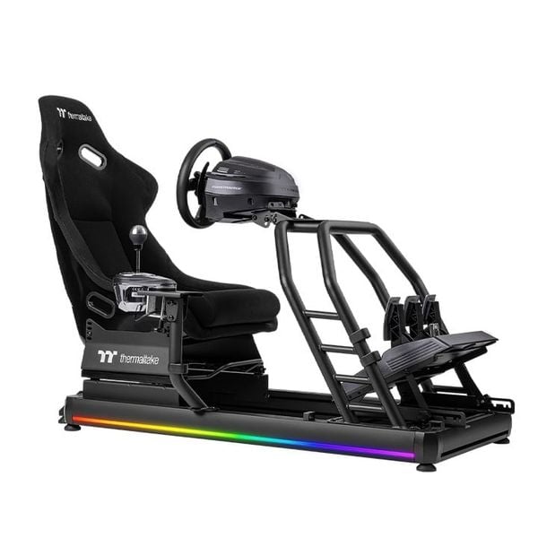 Ghế giả lập lái xe Thermaltake GR500 Black