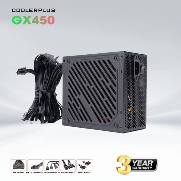 Nguồn máy tính COOLERPLUS GX450 450W