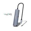 Bộ chuyển đổi VEGGIEG Usb Type C ra HDMI _ 2xUSB 3.0+PD+RJ45 V-TC05R