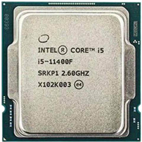 CPU Intel Core i5 11400F Tray New | LGA1200, Turbo 4.40 GHz, 6C/12T, 12MB