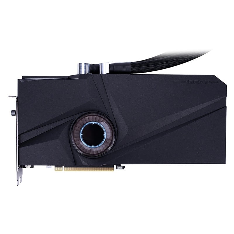 Card Colorful iGame RTX 3070 Neptune OC-V 8GB cùng radiator