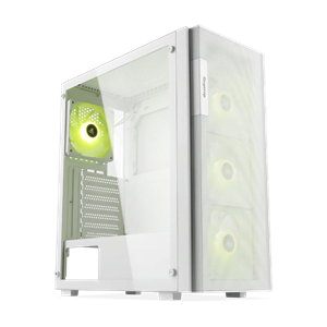 Thùng máy tính SEGOTEP AXE 5 ATX | Đen/Trắng, ATX/mATX