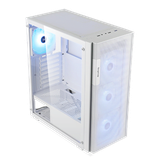 Thùng máy tính SEGOTEP AXE 5 ATX | Đen/Trắng, ATX/mATX