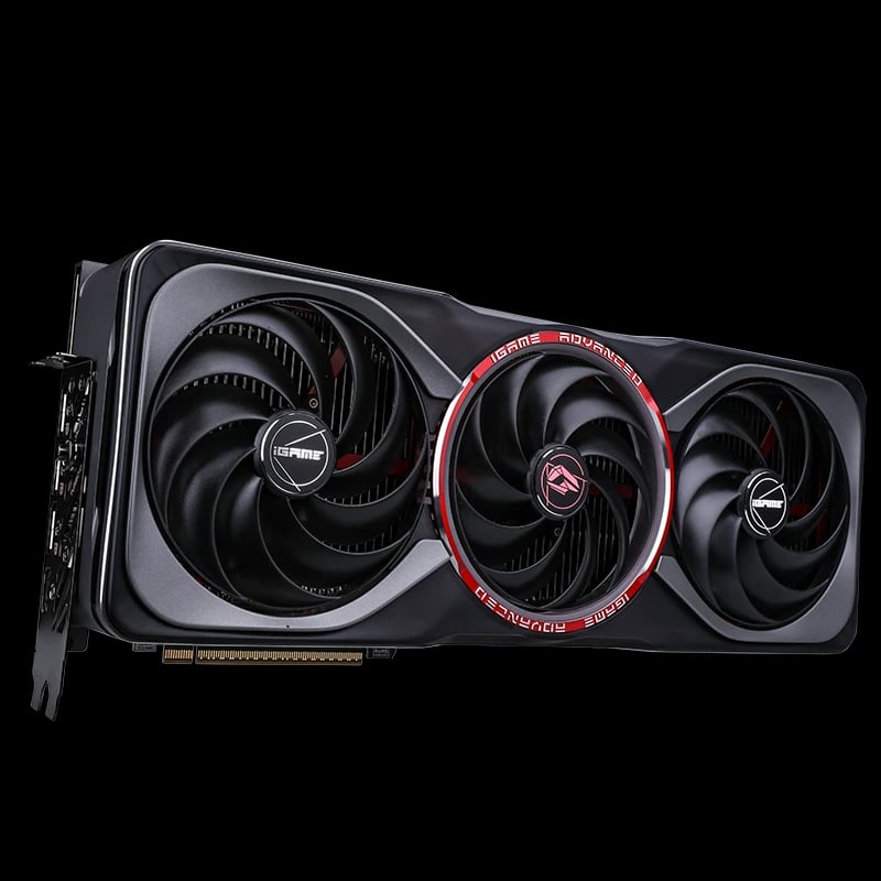 Card màn hình Colorful iGame GeForce RTX 5080 Advanced OC 16GB-V trong dàn PC