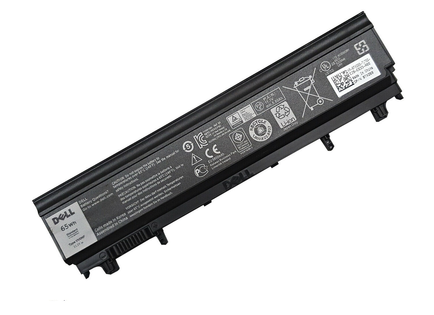 Pin Laptop Dell Latitude E5540,E5440