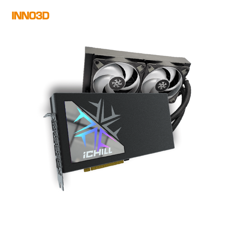 Tản nhiệt AIO của Inno3D RTX 4080 Super iChill Black