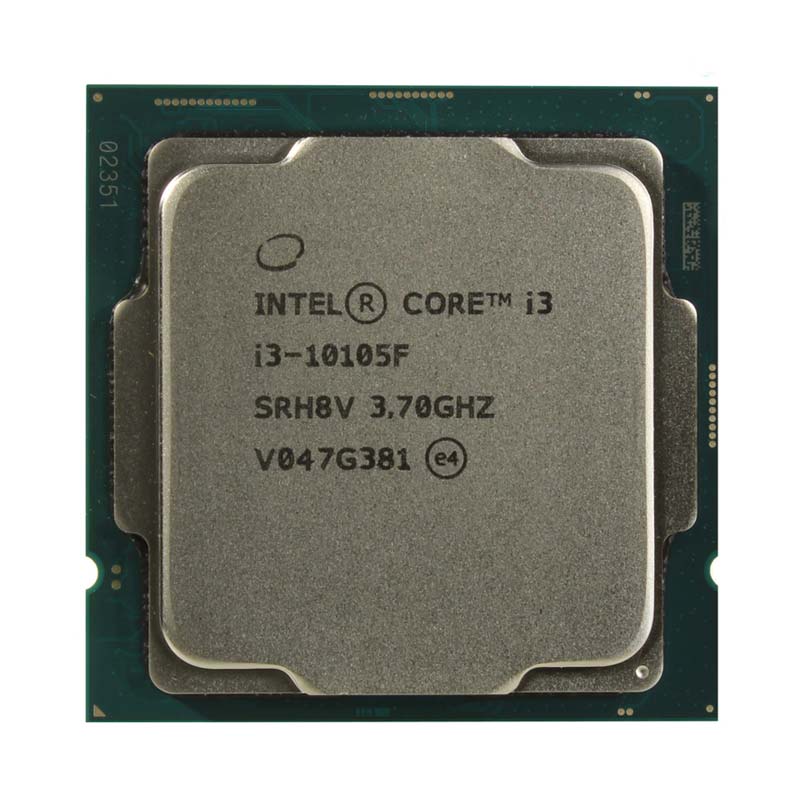 CPU Intel Core i3 10105F (4.4GHz, 4 Nhân 8 Luồng) - Tray