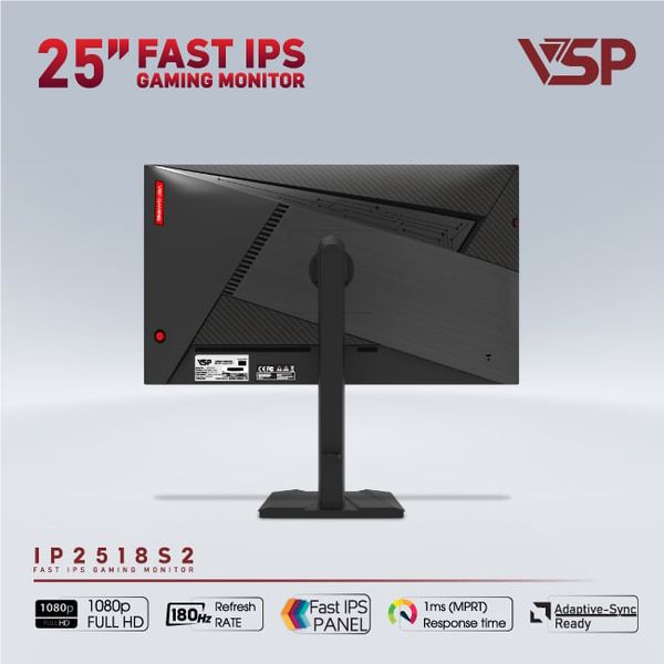 Màn Hình Gaming Màn hình VSP Gaming IP2518S2 25 Inch Fast IPS 180Hz