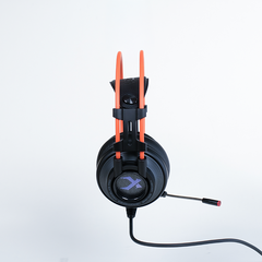 Tai Nghe Gaming Có Dây Xiberia K9 Pro | Đen, RGB, Virtual 7.1, OverEar