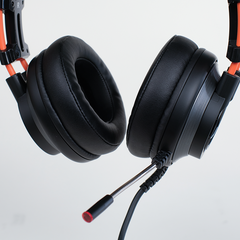 Tai Nghe Gaming Có Dây Xiberia K9 Pro | Đen, RGB, Virtual 7.1, OverEar