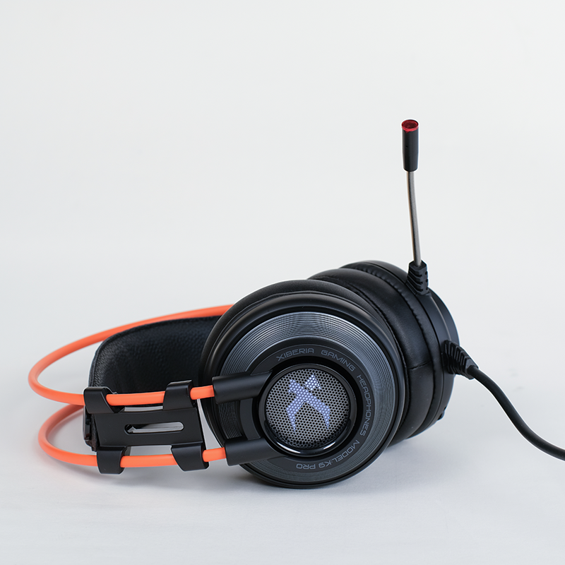 Tai Nghe Gaming Có Dây Xiberia K9 Pro | Đen, RGB, Virtual 7.1, OverEar