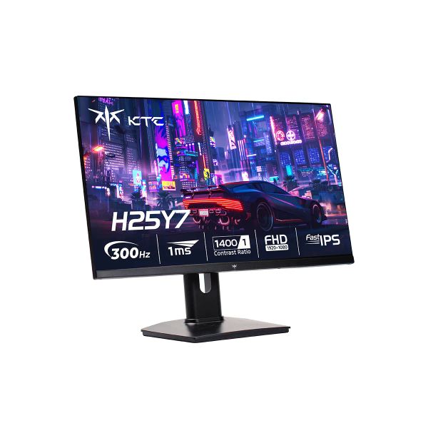 Màn hình Gaming FPS KTC H25Y7 25 inch (Full HD, Fast IPS, 300Hz - 320Hz (OC), 1ms)
