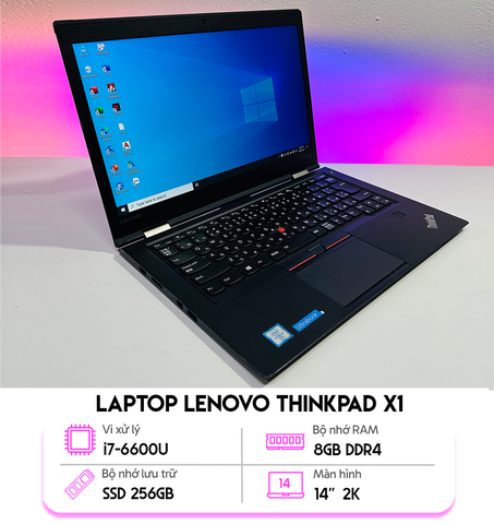Laptop Lenovo Thinkpad X1 Carbon Gen 4 2K - Cũ Đẹp