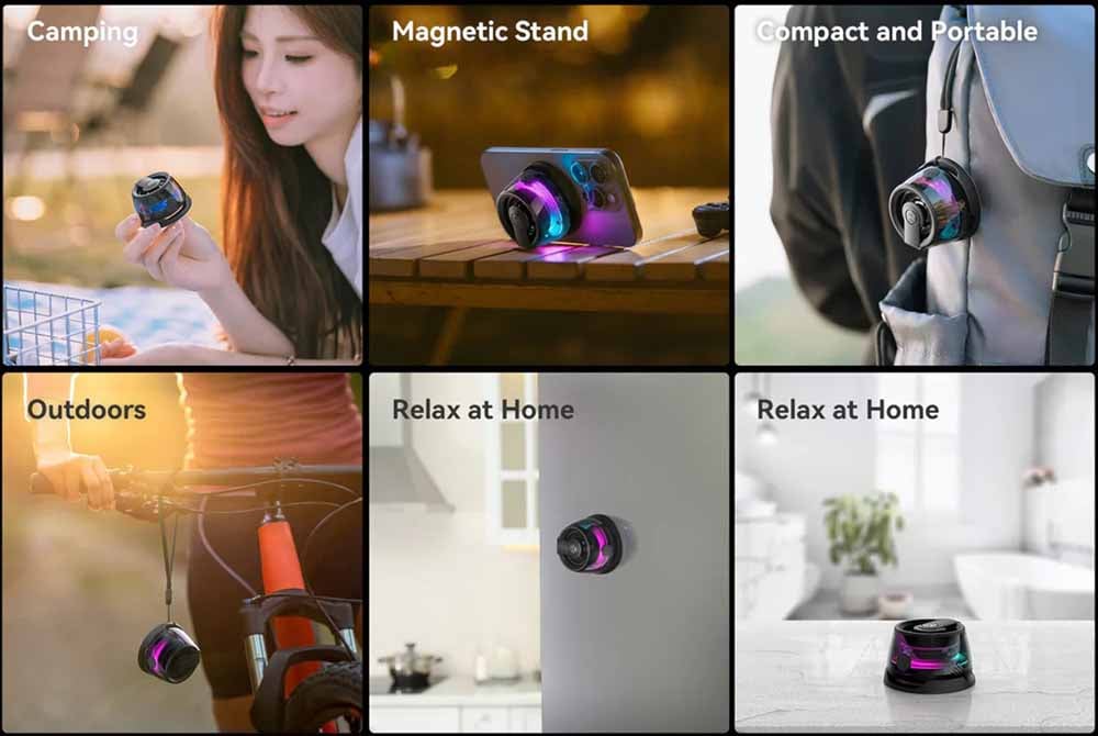 Mini Parlante Altavoz Soporte Magnético: Edifier Hecate G200 - Mini Parlante Altavoz Soporte Magnético