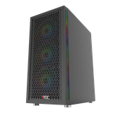 Thùng máy Magic Luxury I - Black | Full tower, E-ATX, kèm sẵn 4 fan