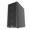 Thùng máy Magic Luxury I - Black | Full tower, E-ATX, kèm sẵn 4 fan