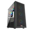 Thùng máy Magic Luxury I - Black | Full tower, E-ATX, kèm sẵn 4 fan
