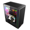 Thùng máy Magic Luxury I - Black | Full tower, E-ATX, kèm sẵn 4 fan